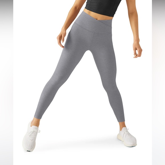 Beyond Yoga Pants - Beyond Yoga Spacedye At Your Leisure High Waisted 7/8 Yoga Leggings Size S